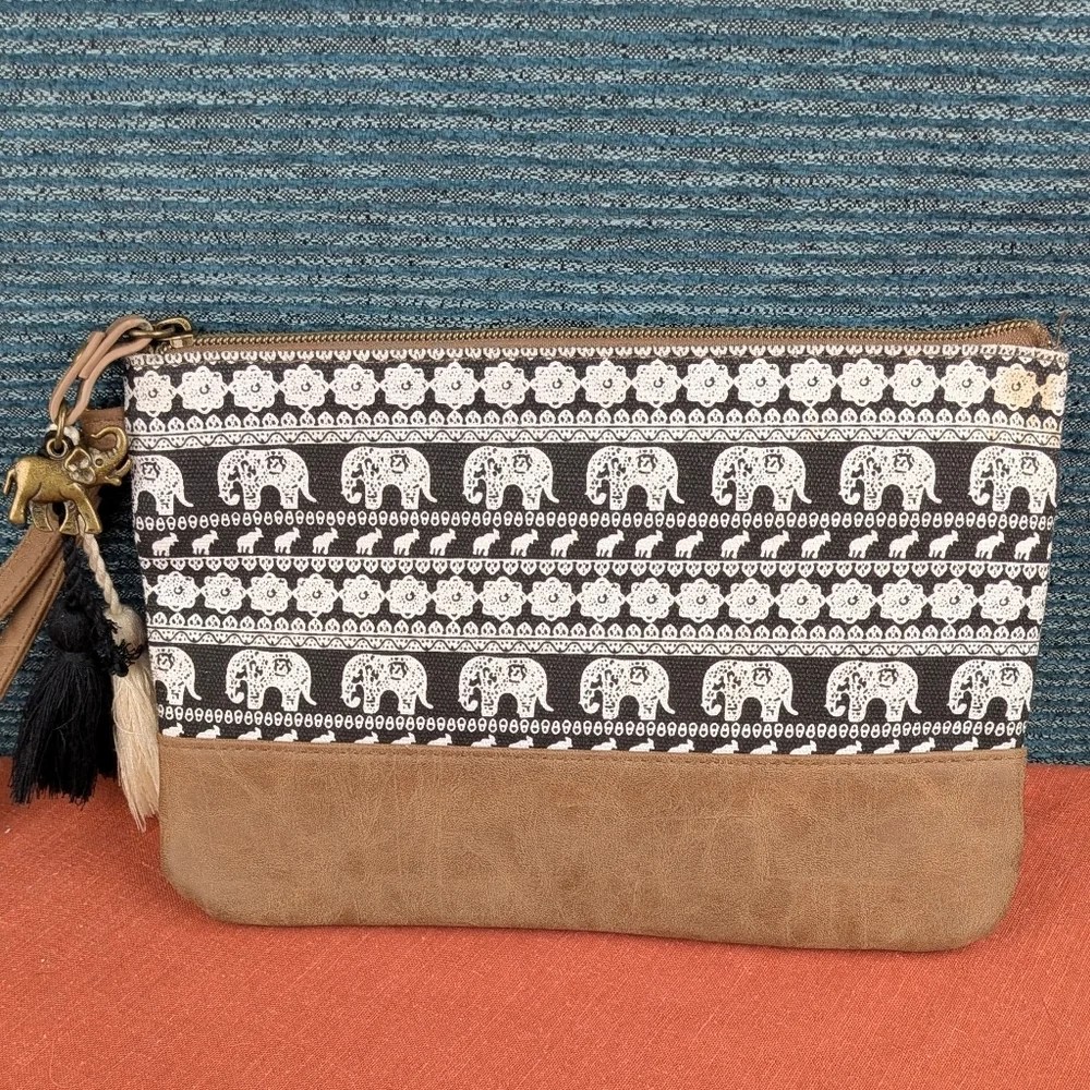 Jac & Annie Elephant Clutch - Picture 2 of 16